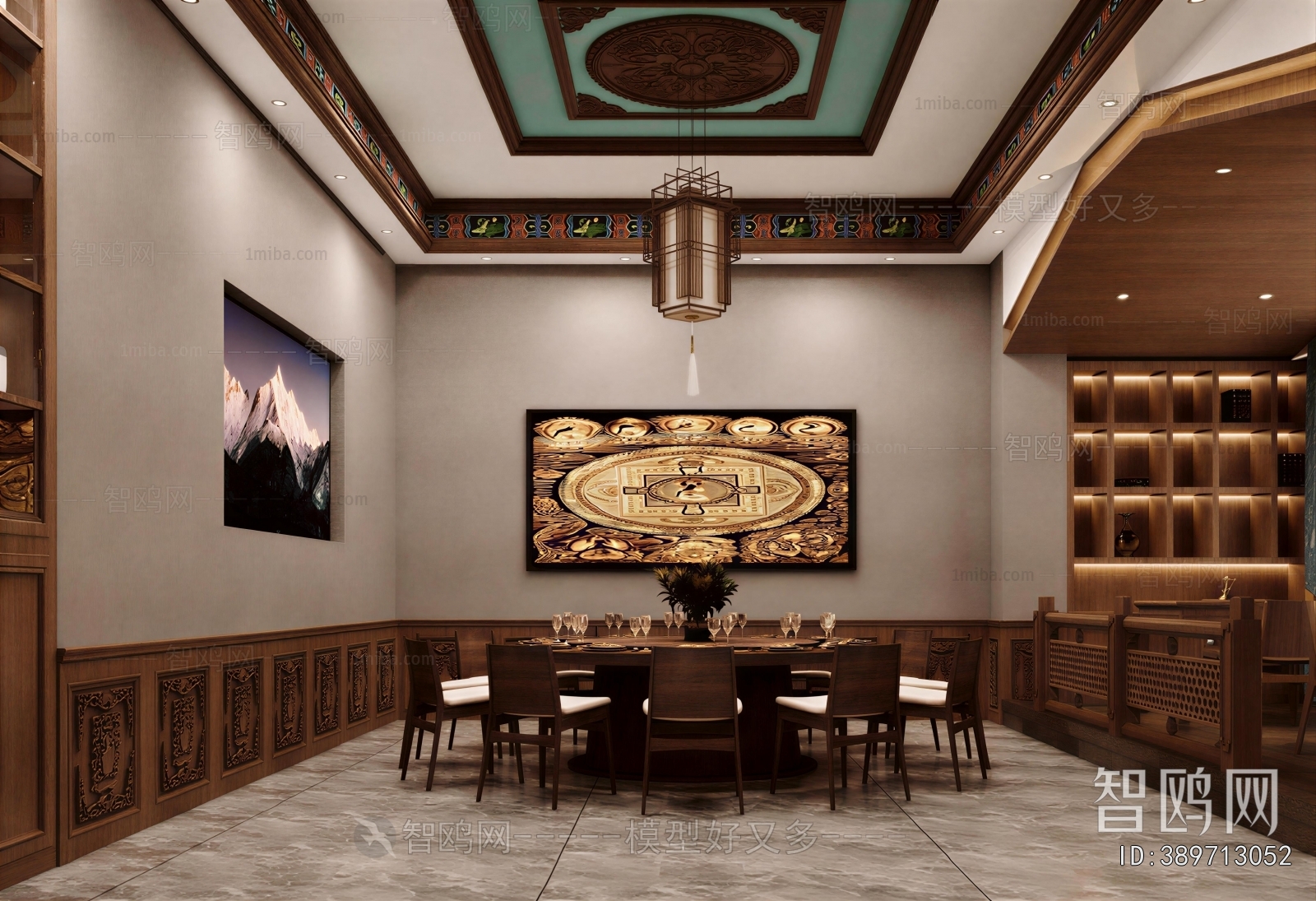 New Chinese Style Restaurant Box