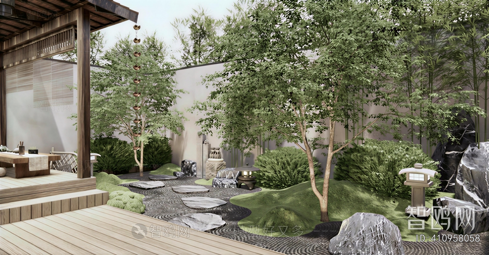 Japanese Style Courtyard/landscape