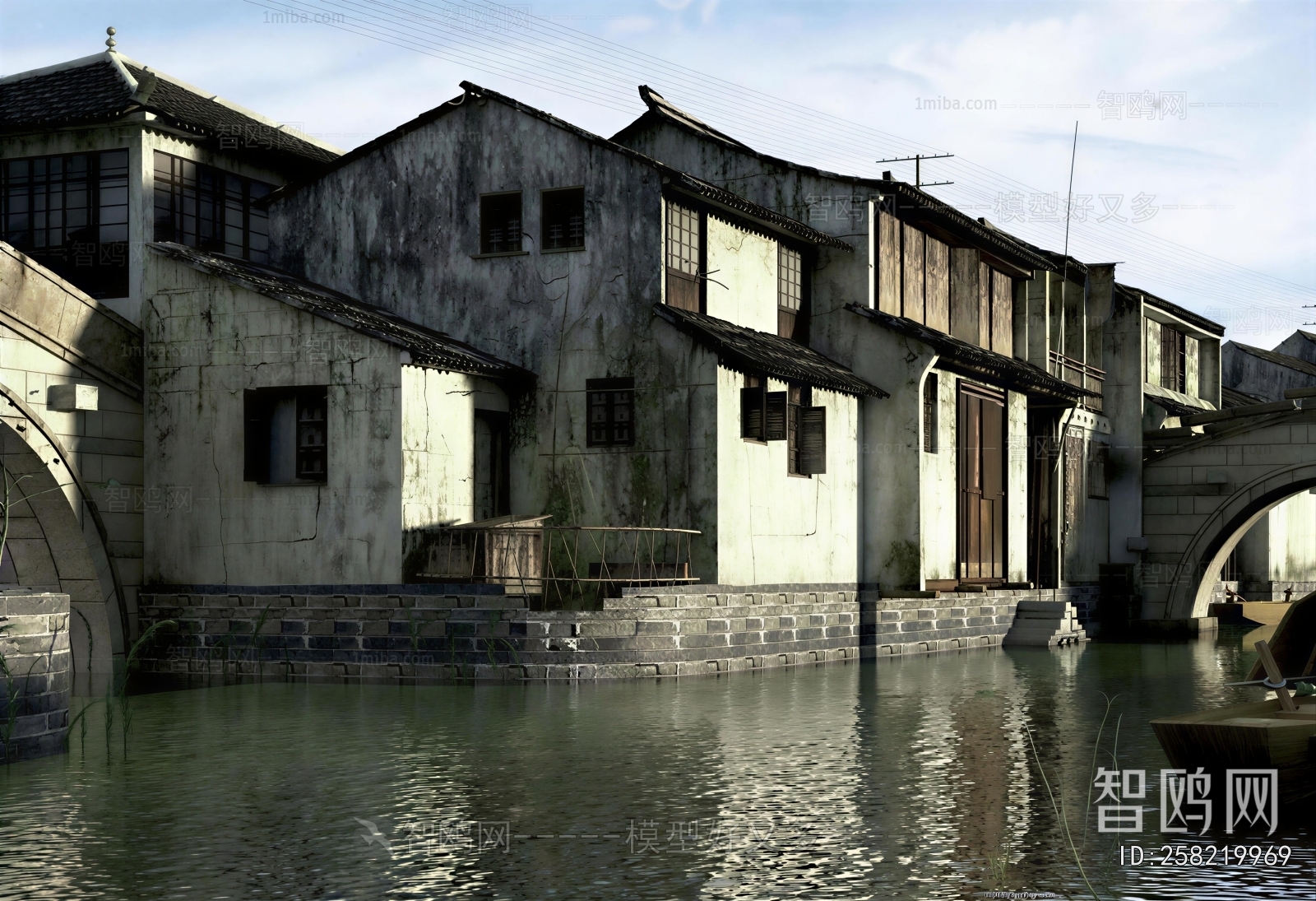 Chinese Style Residential Building