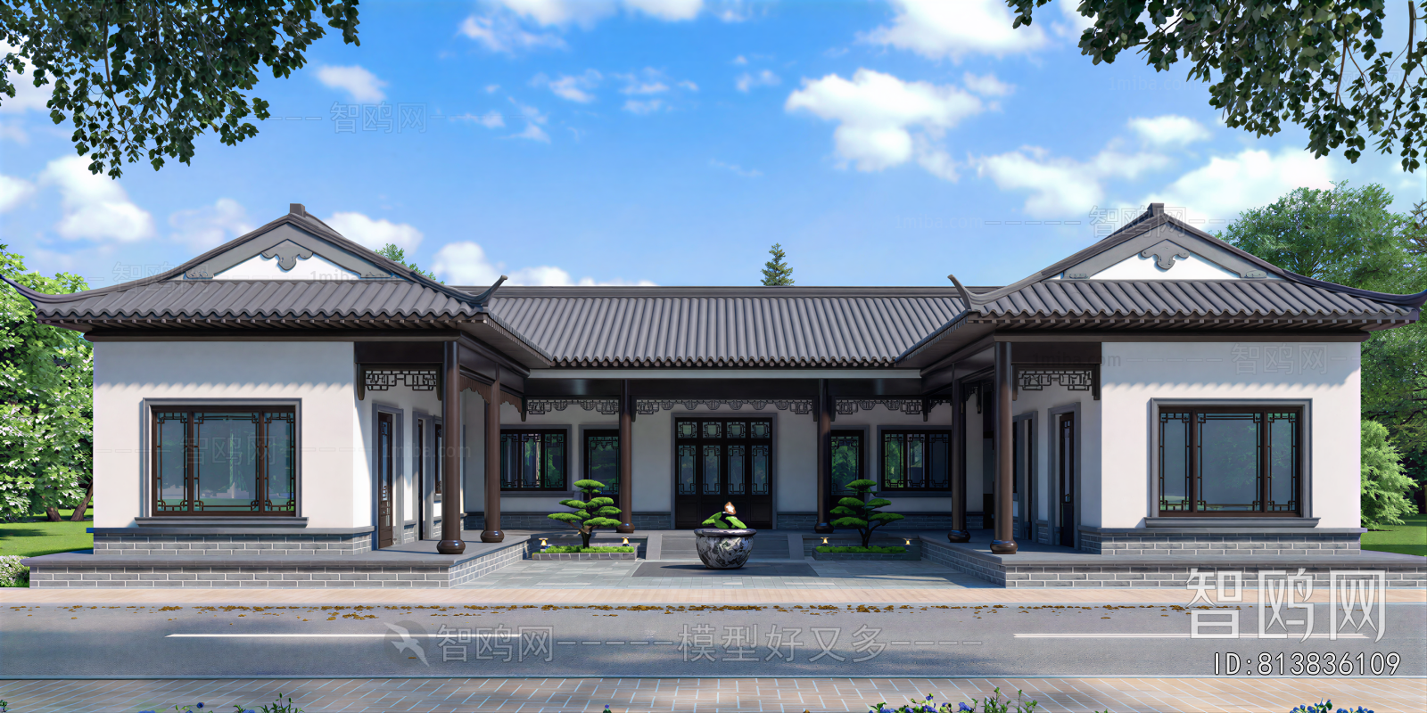 New Chinese Style Residential Building
