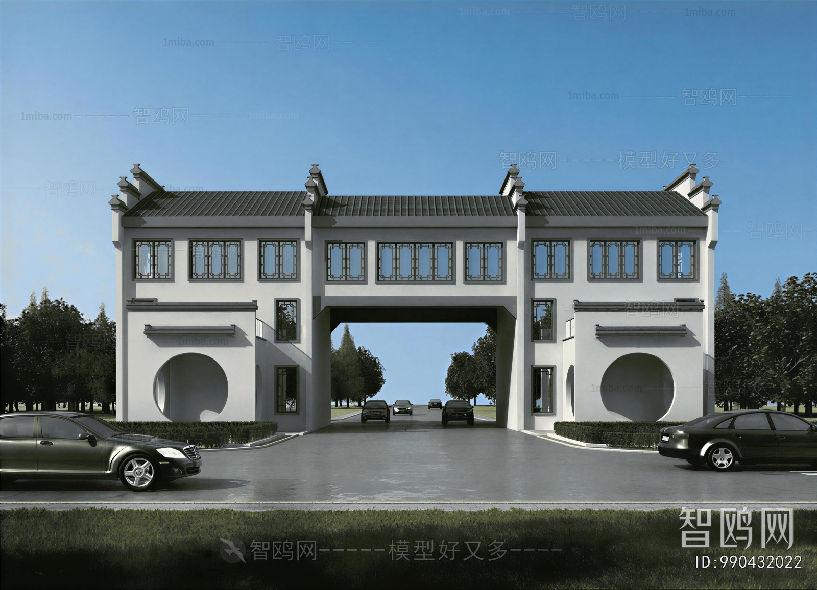 New Chinese Style Fence