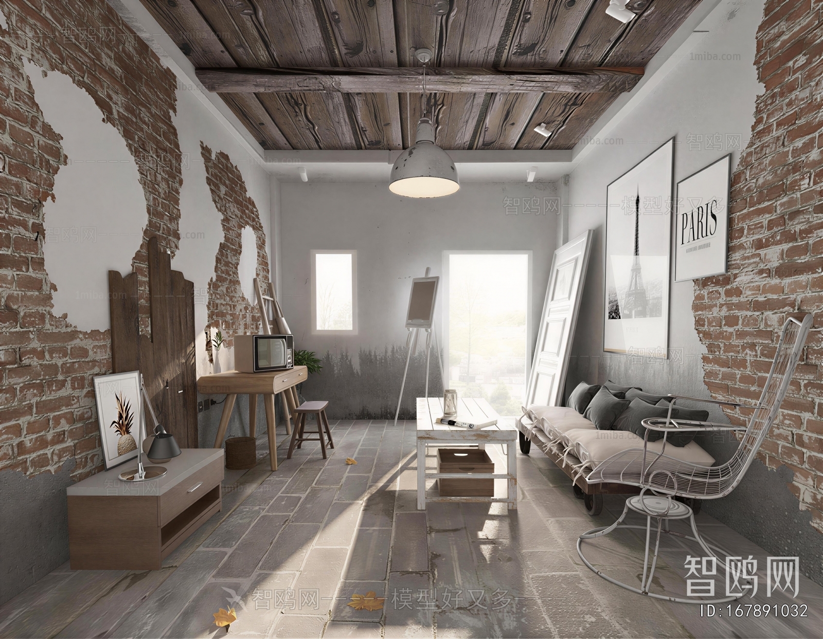 Industrial Style A Living Room