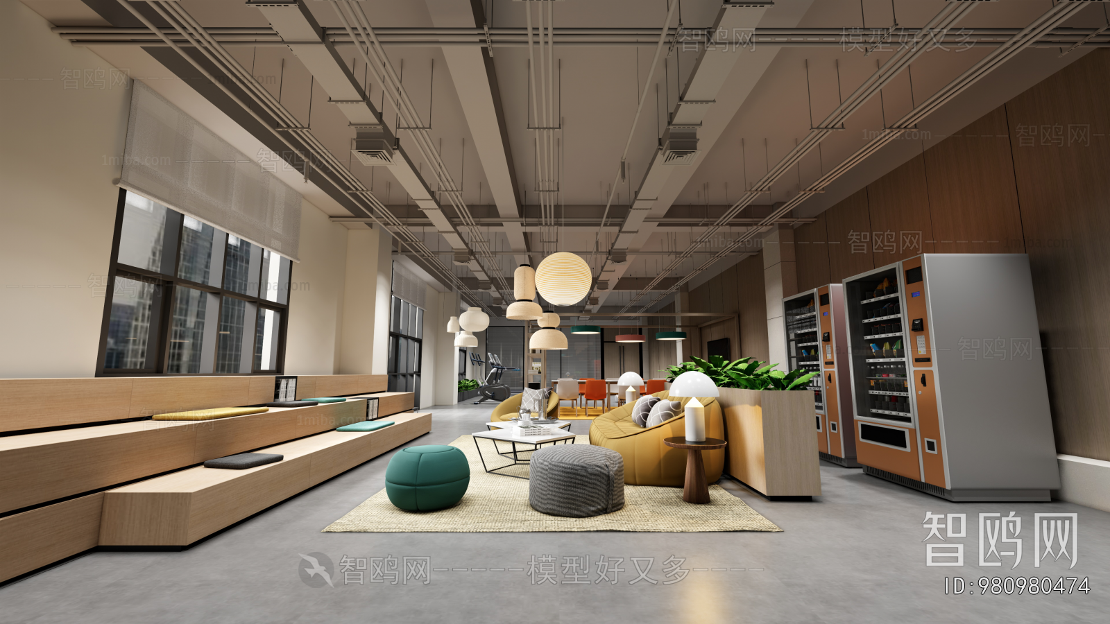 Modern Office Rest Area