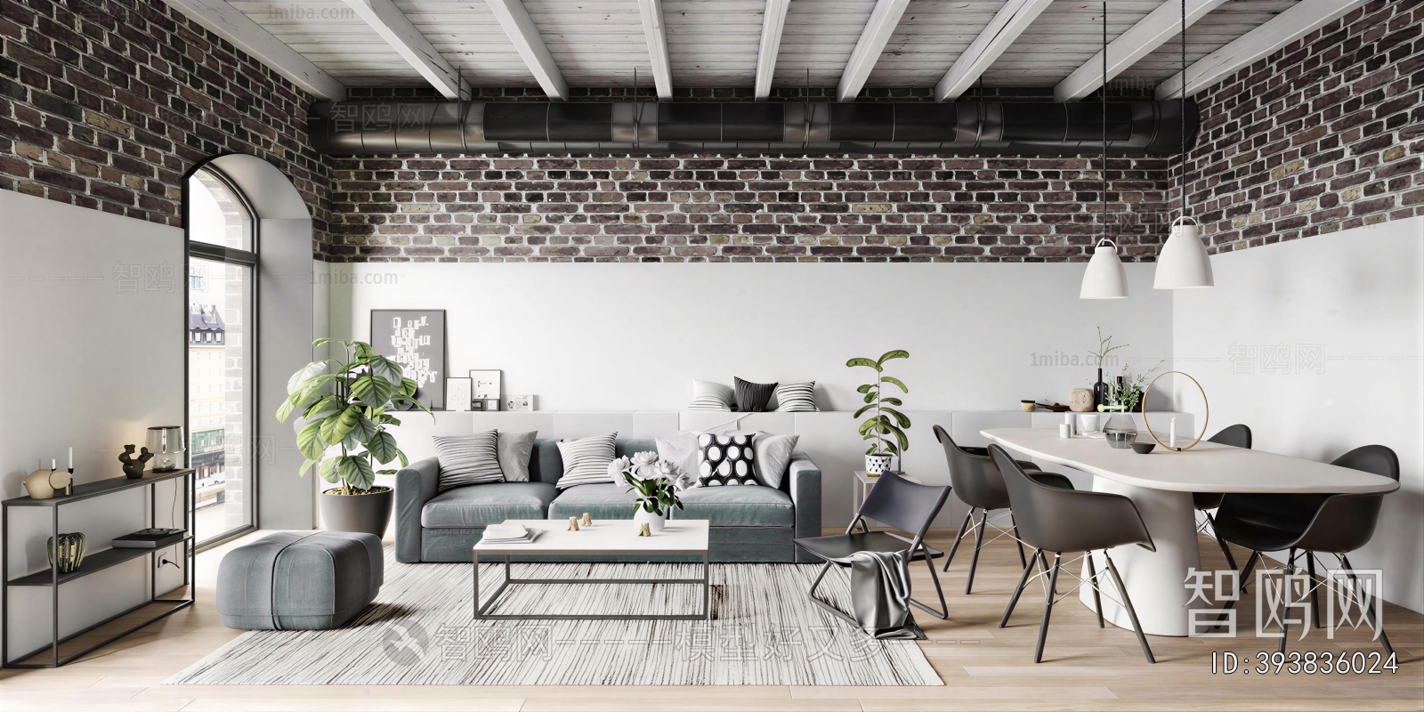 Industrial Style A Living Room