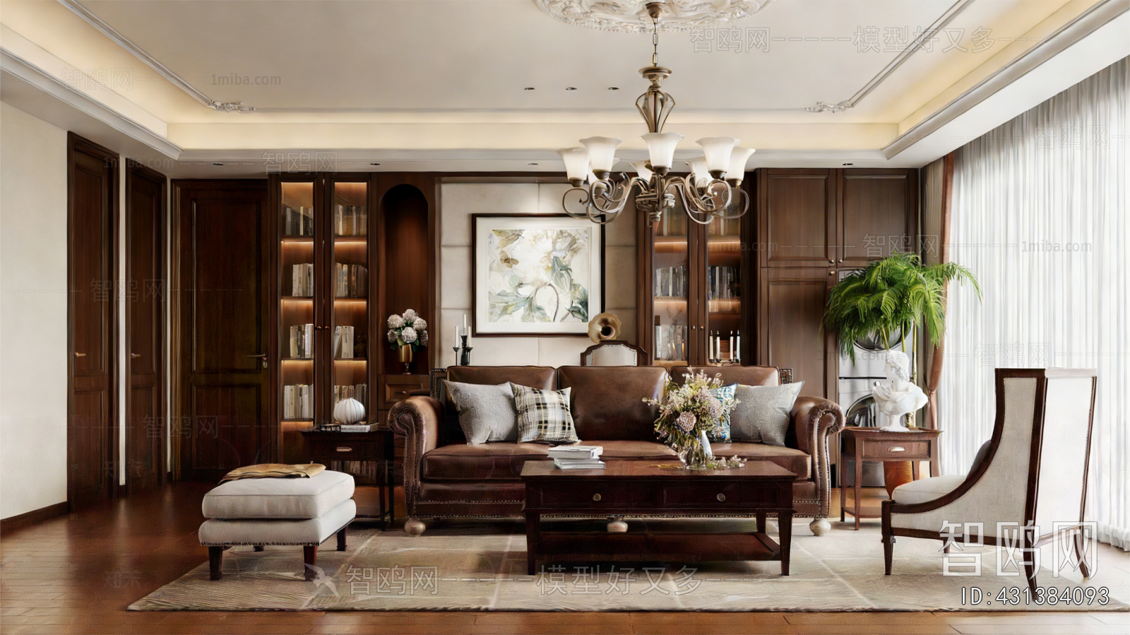 American Style A Living Room