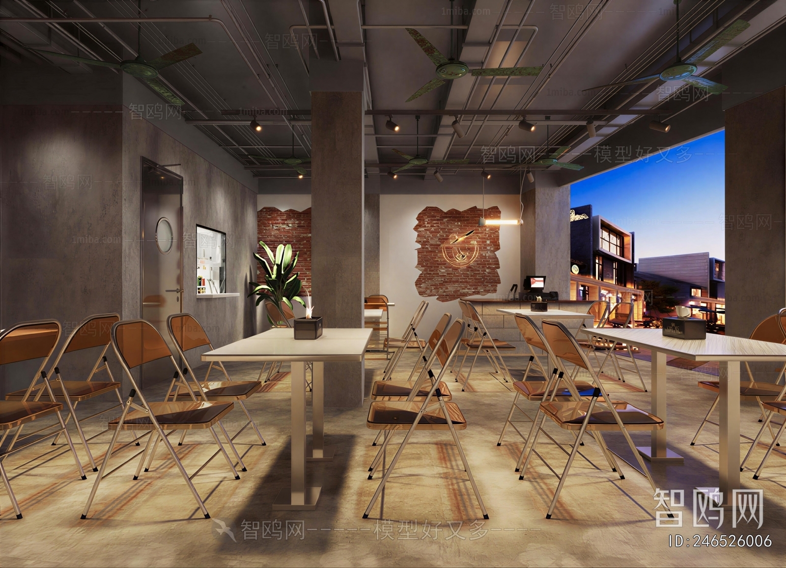 Industrial Style Restaurant