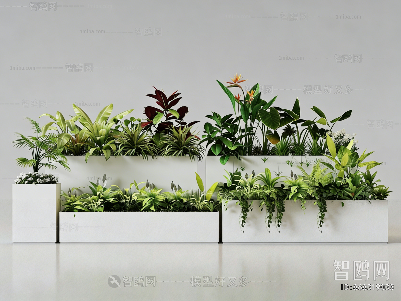 Modern Flower Bed, Flower Bowl, Flower Box