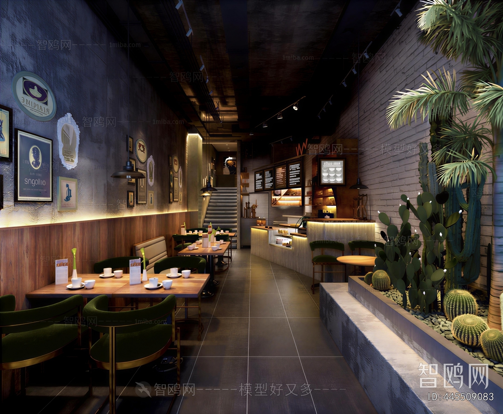 Industrial Style Cafe