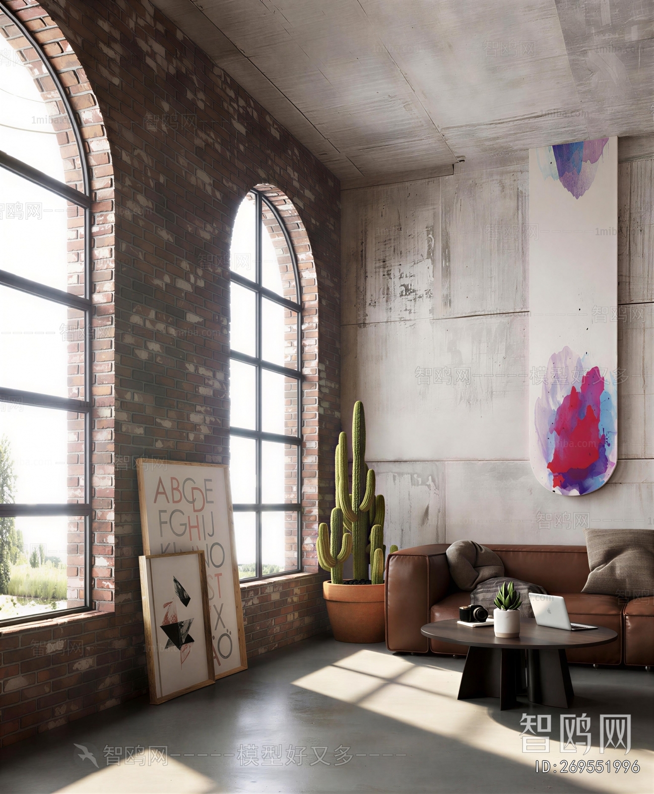 Industrial Style A Living Room