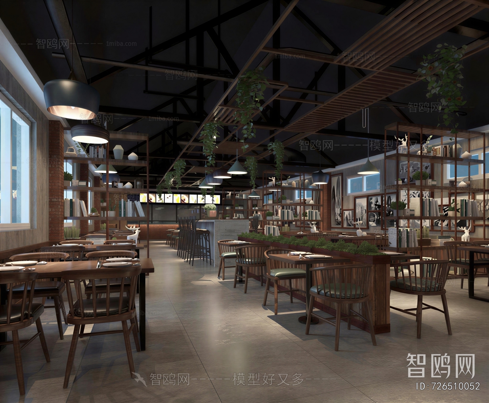 Industrial Style Restaurant