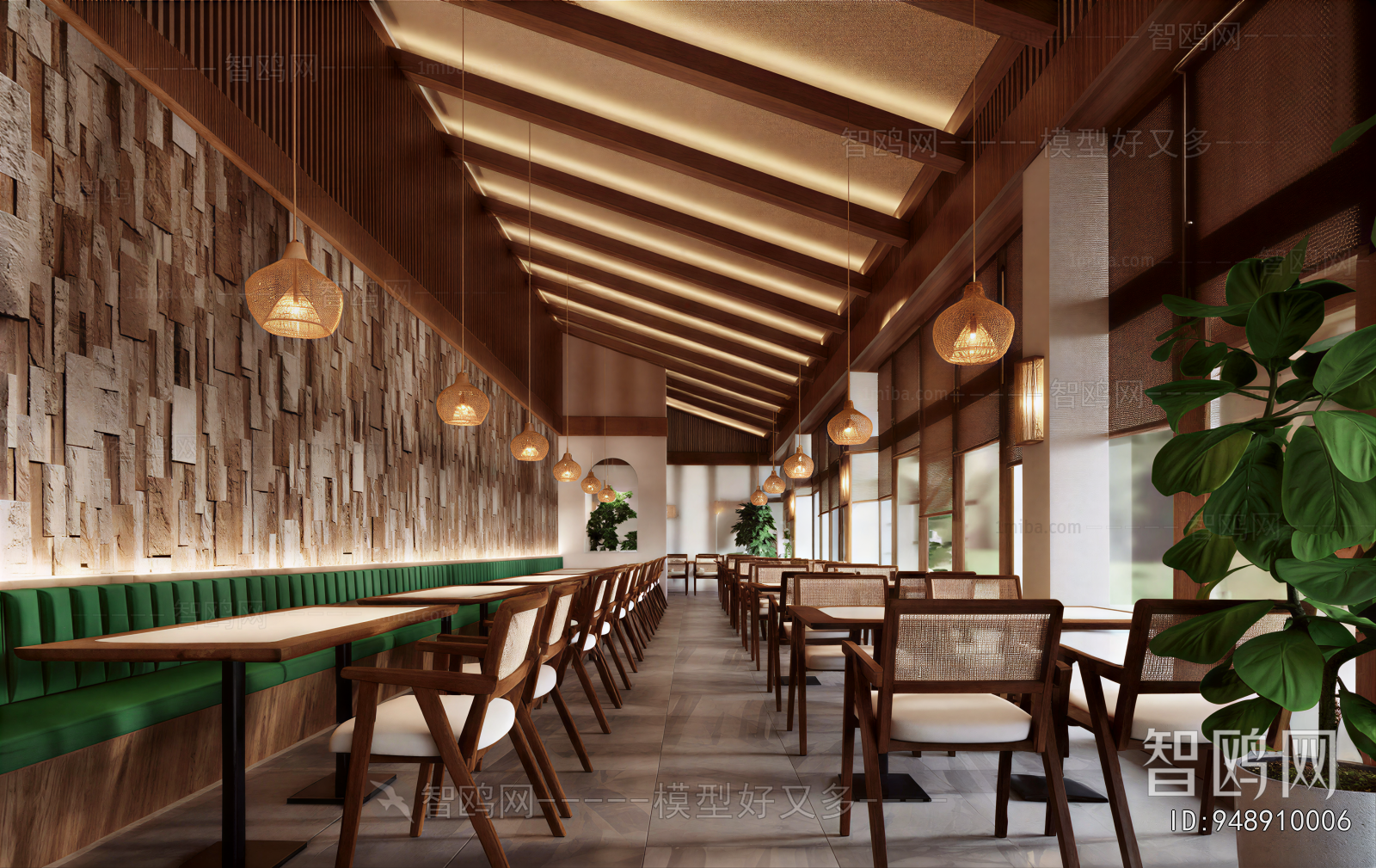 Wabi-sabi Style Restaurant