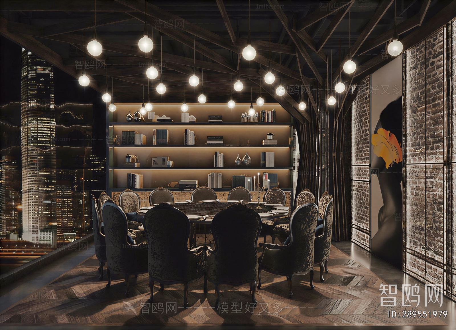 Industrial Style Restaurant Box