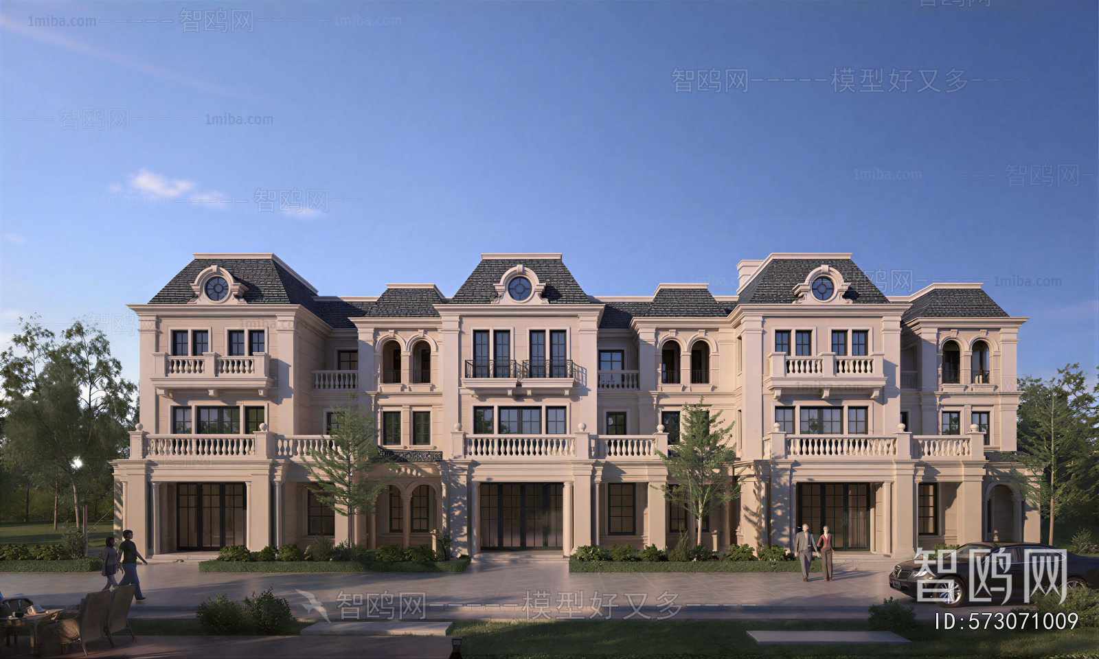 French Style Townhouse