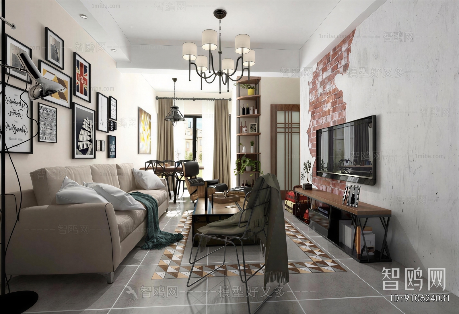 Industrial Style A Living Room