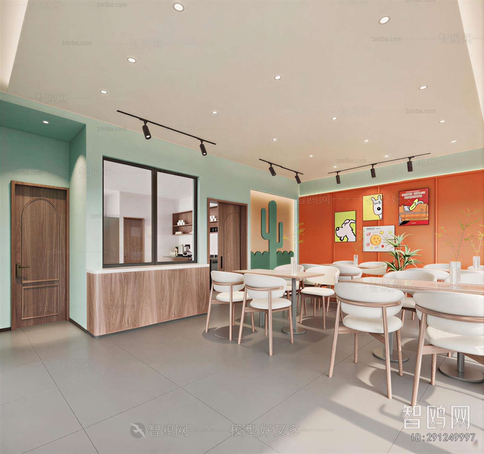 Modern Dessert Shop
