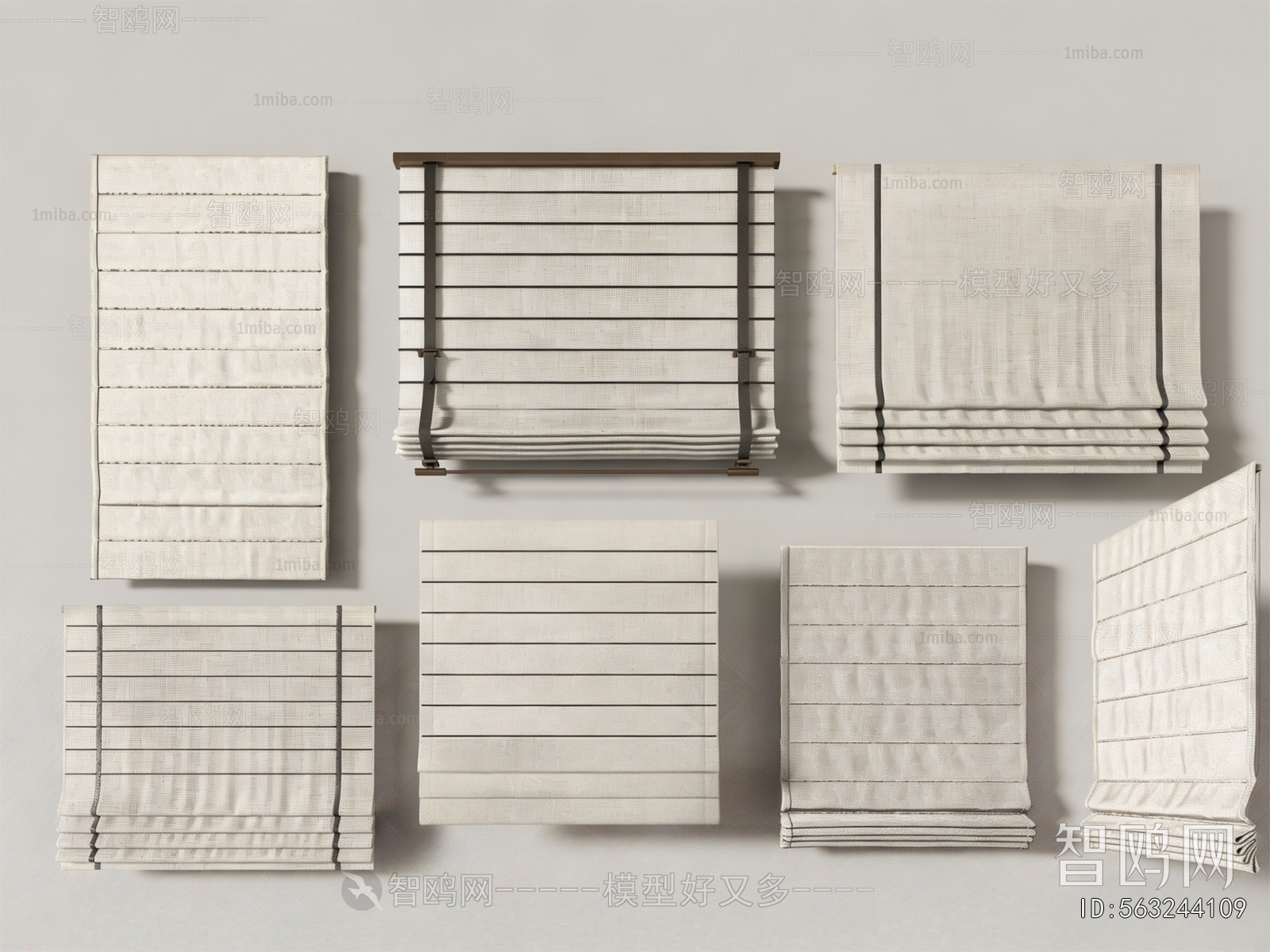 New Chinese Style Folding Curtain