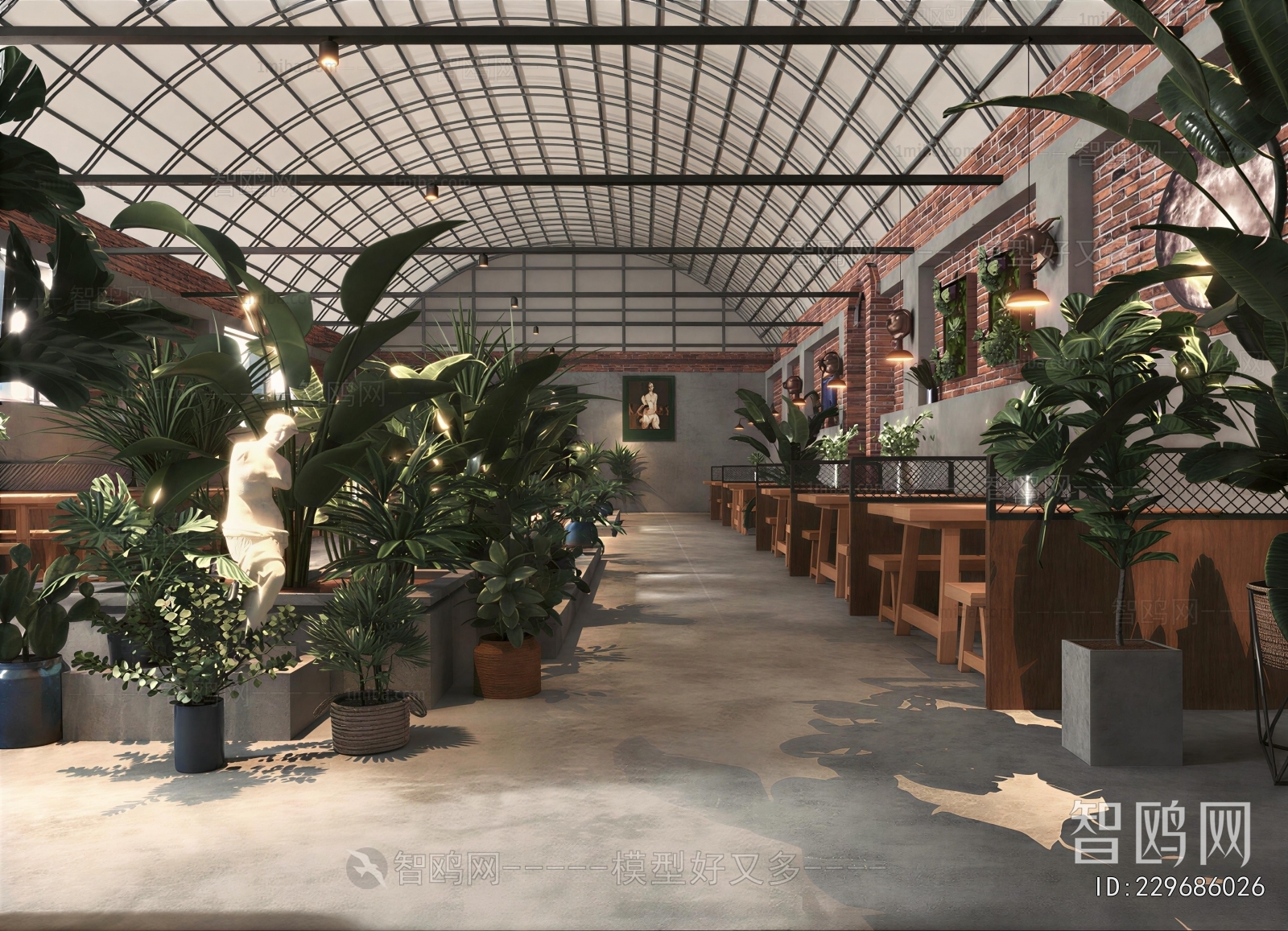 Industrial Style Restaurant