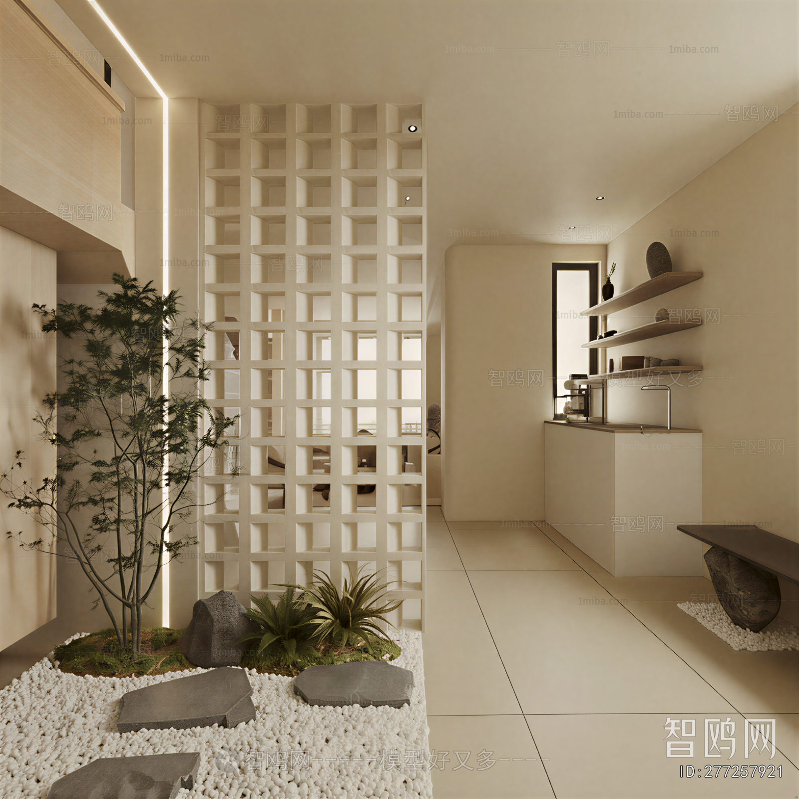 Modern Hallway