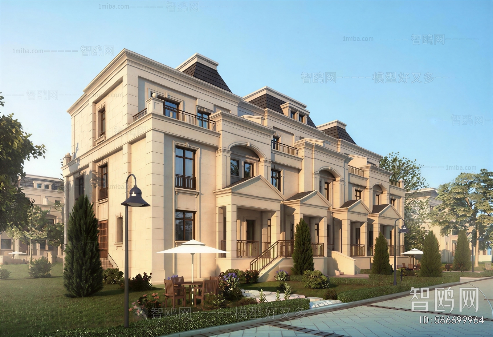 French Style Townhouse