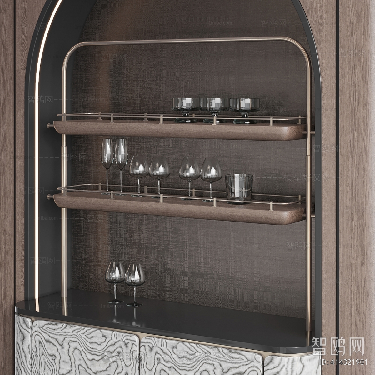 Modern Wine Cabinet