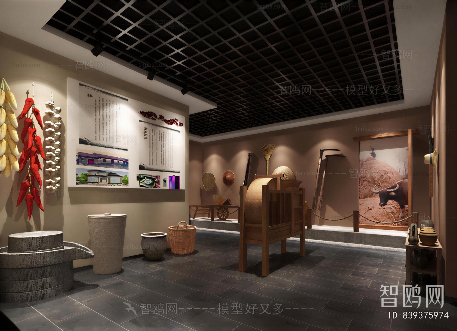 New Chinese Style Exhibition Hall