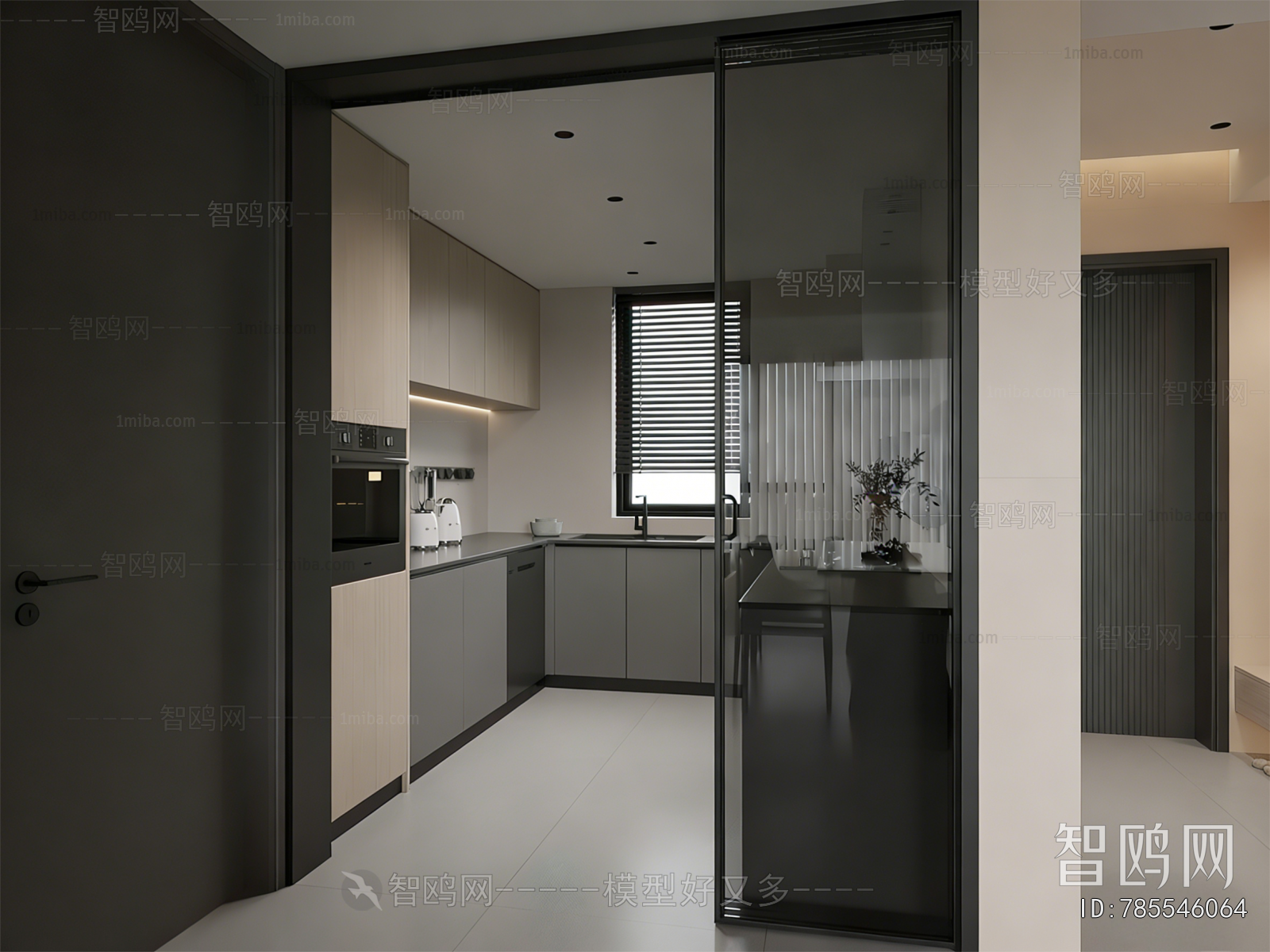 Modern The Kitchen