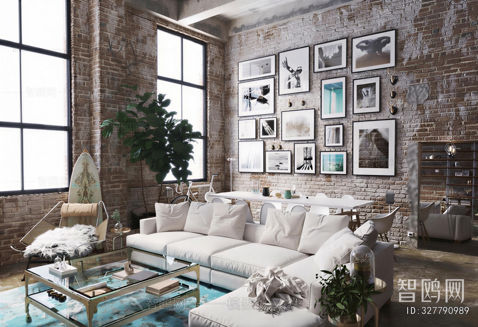 Industrial Style A Living Room