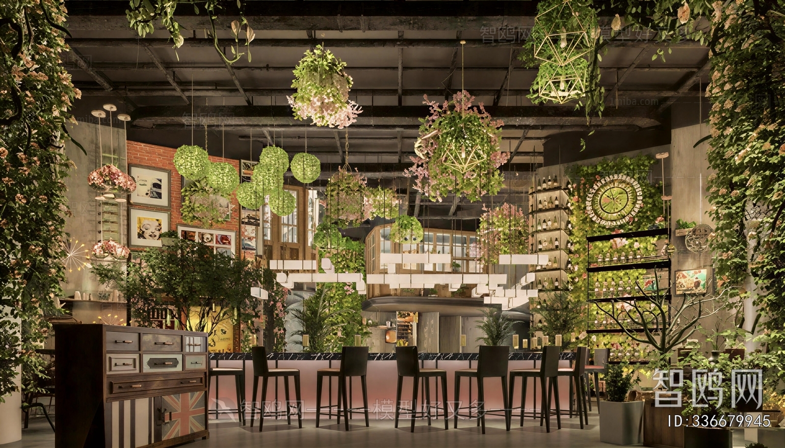 Industrial Style Restaurant