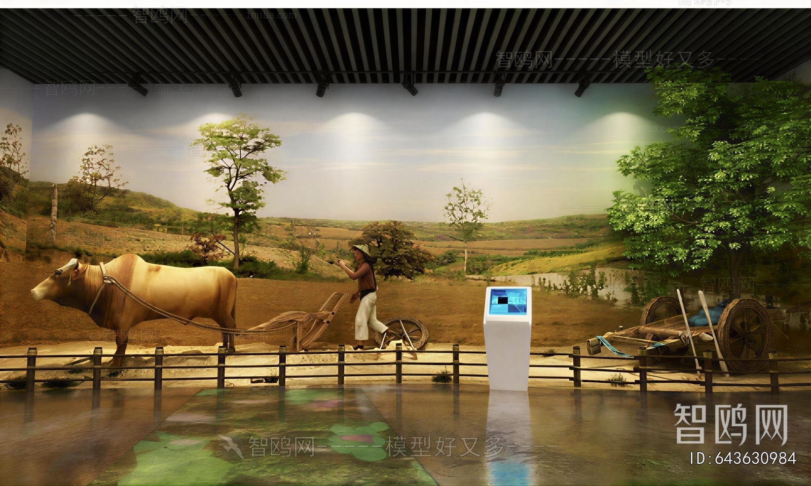 New Chinese Style Exhibition Hall