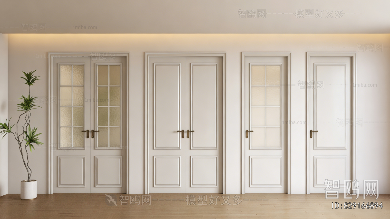 French Style Double Door