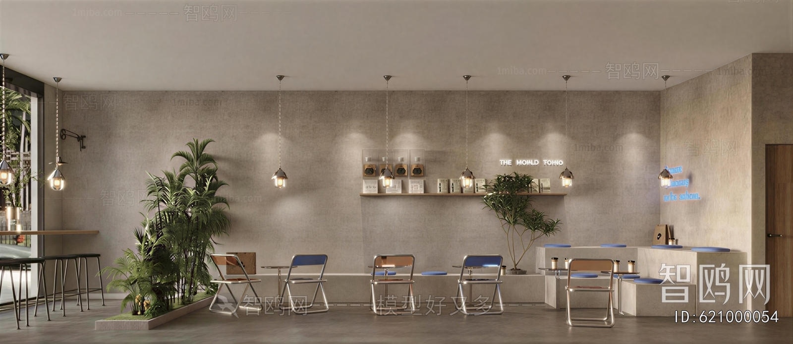 Industrial Style Cafe