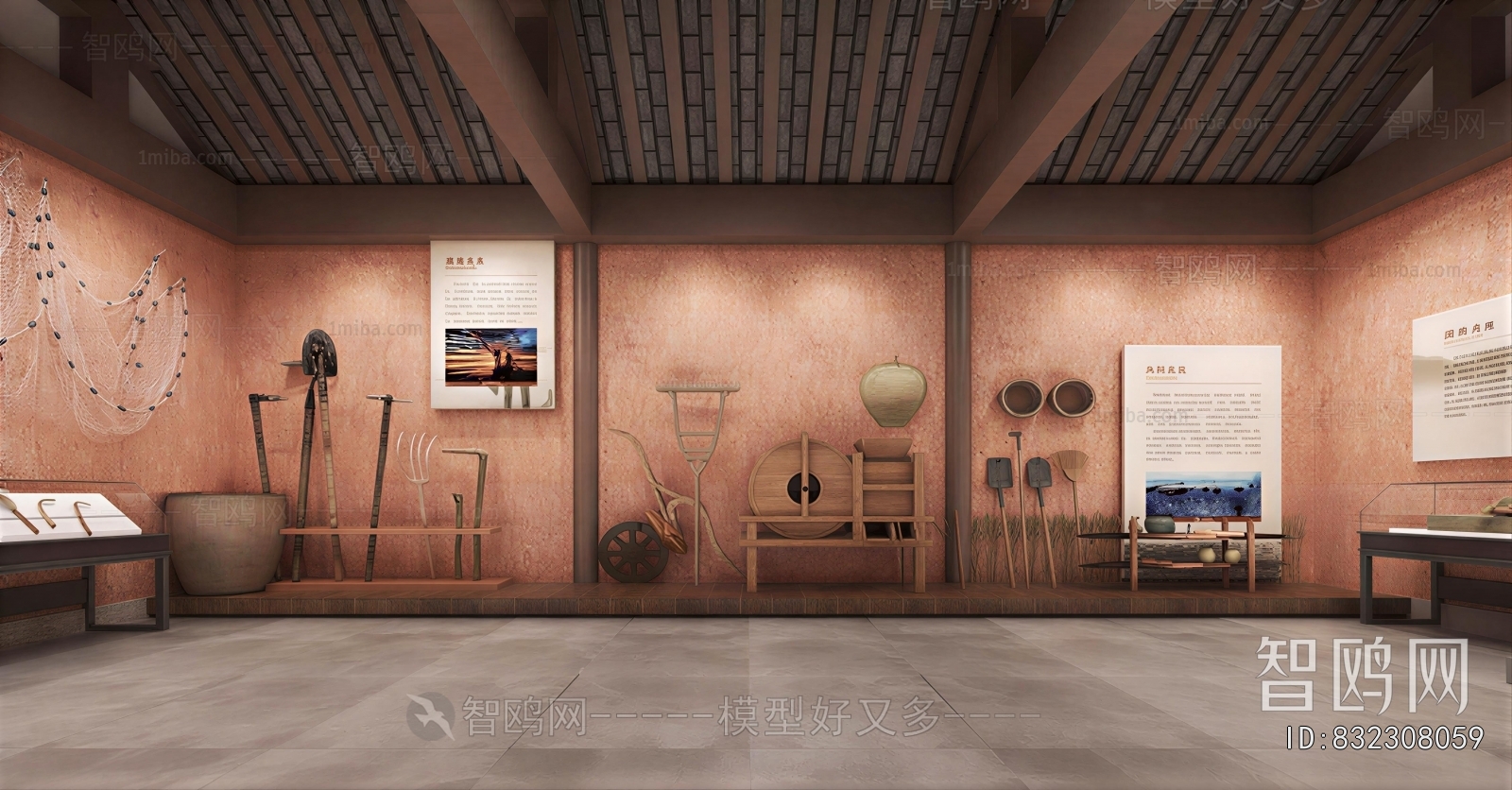 New Chinese Style Exhibition Hall