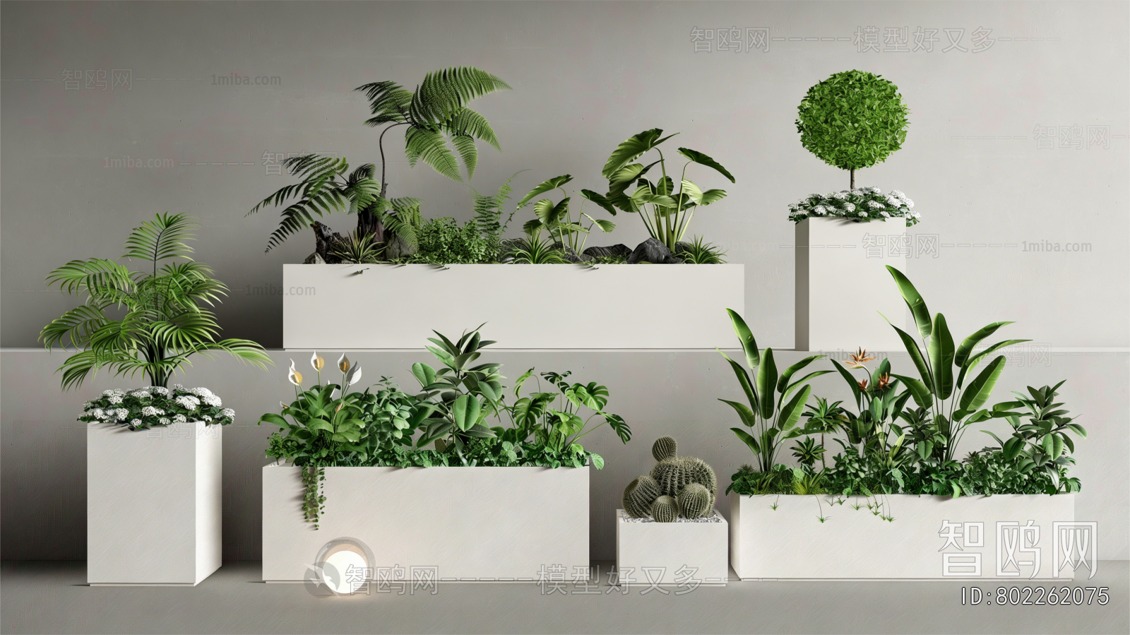 Modern Flower Bed, Flower Bowl, Flower Box