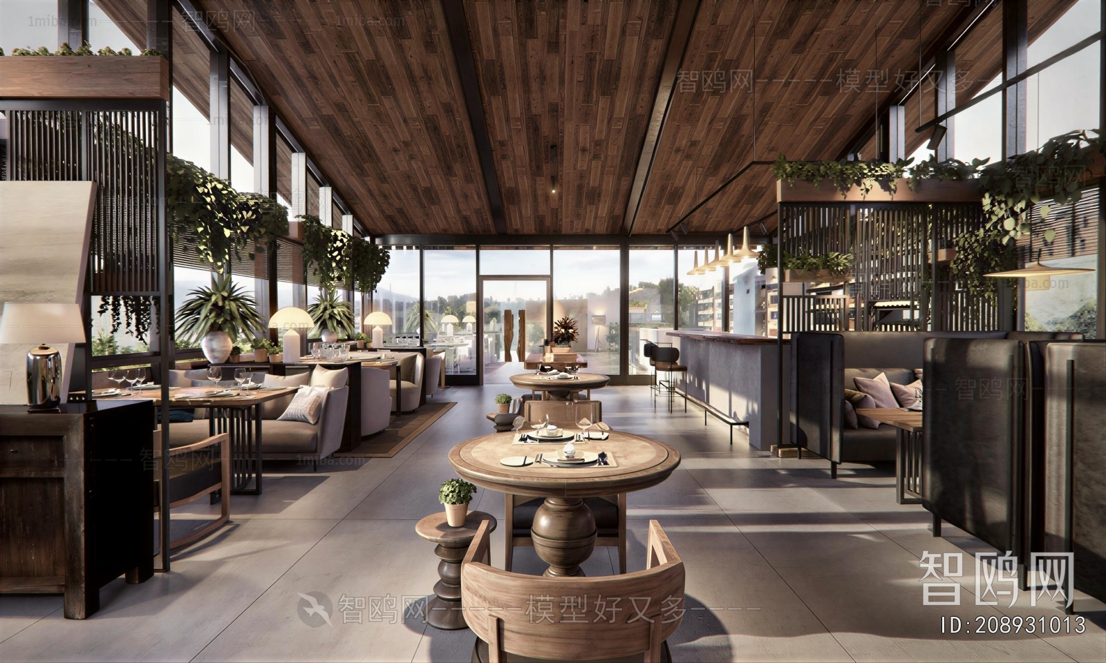 Industrial Style Cafe