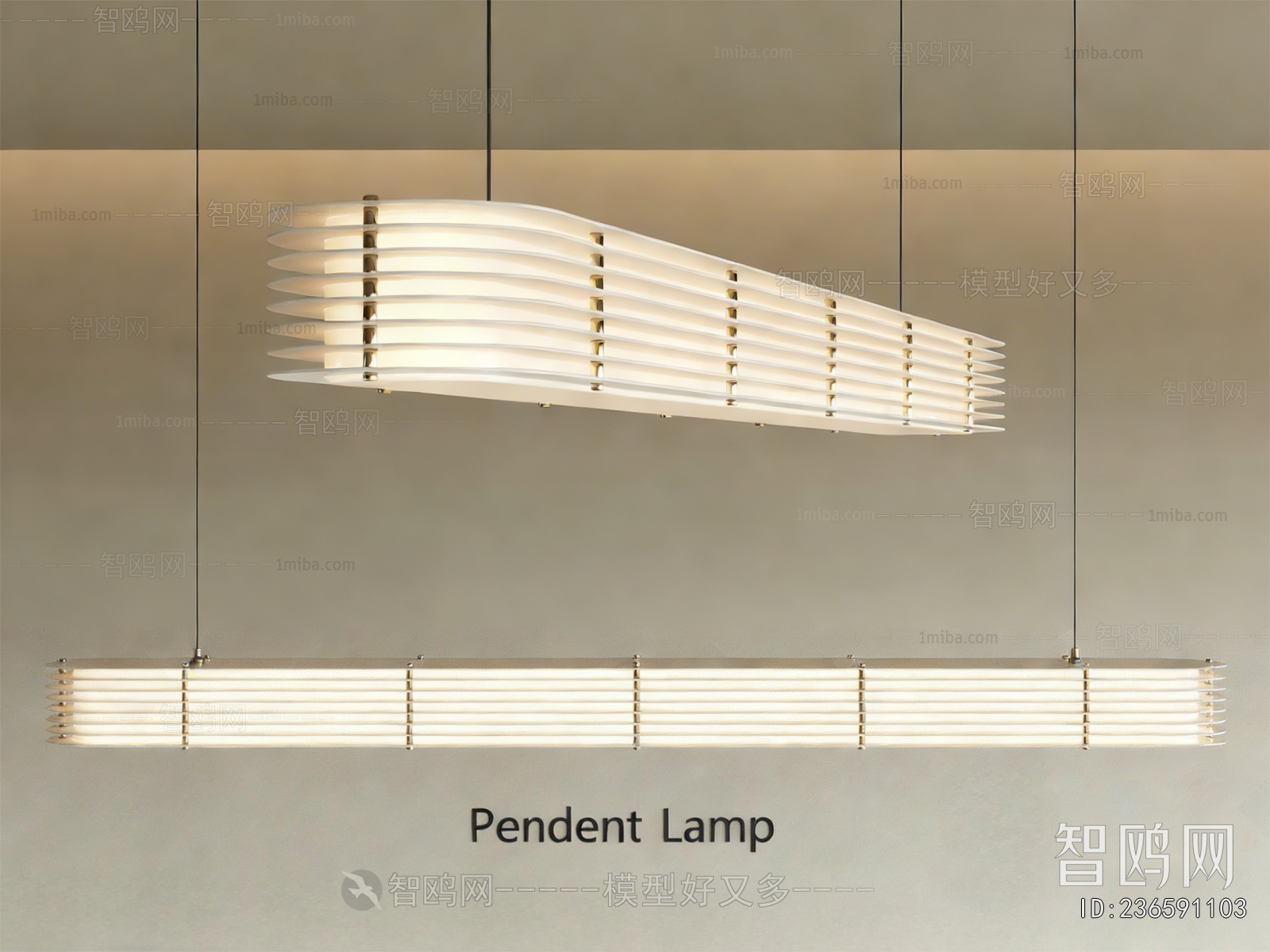 Modern Long Chandelier