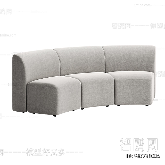 Modern Curved Sofa