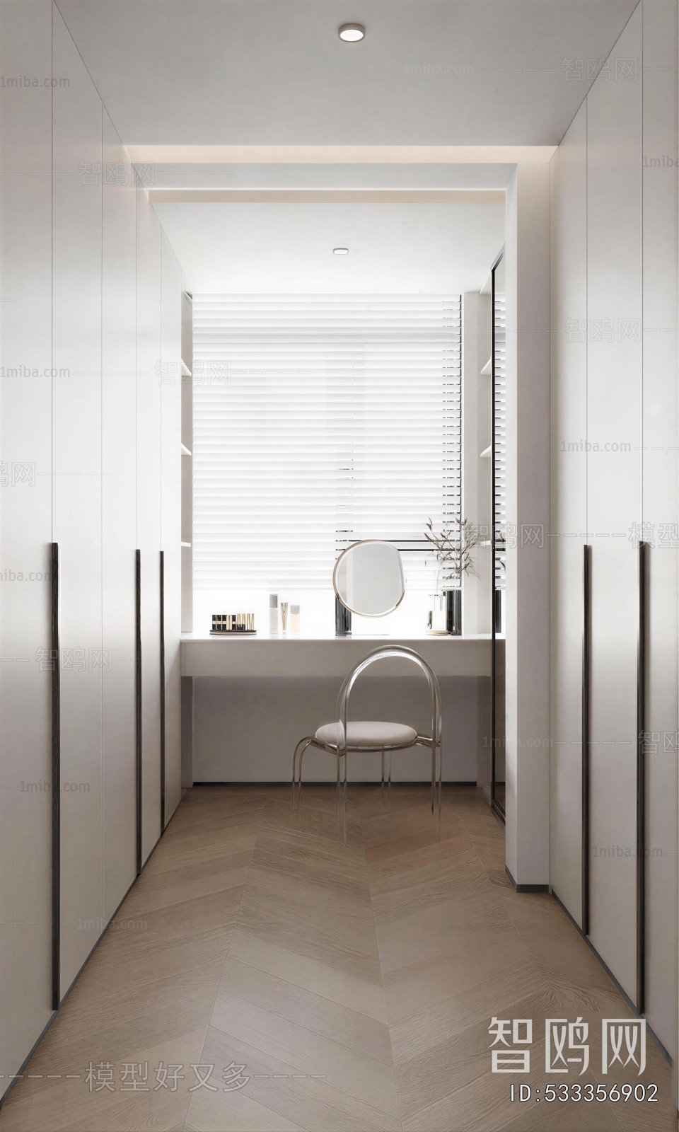Modern Clothes Storage Area