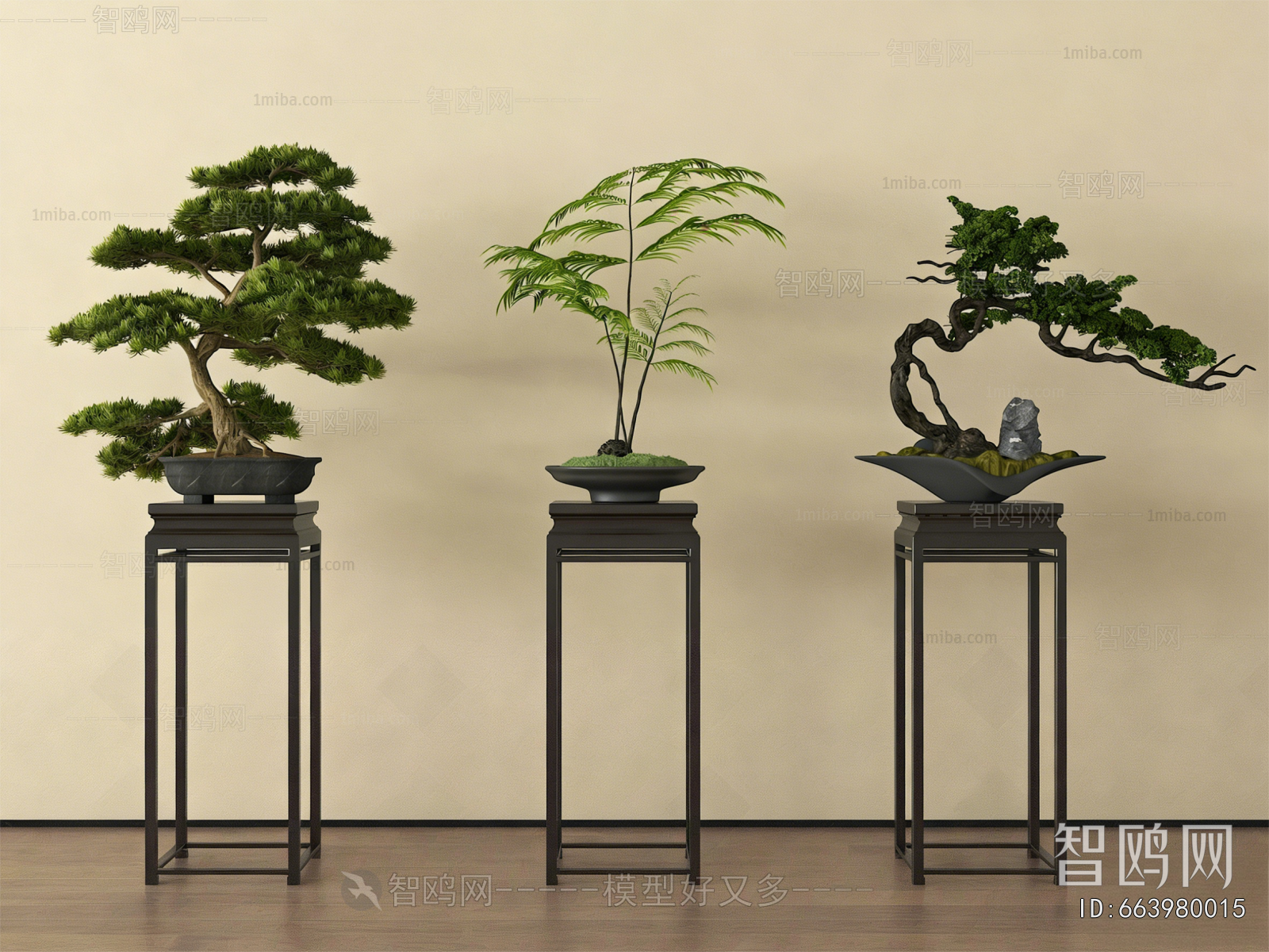 New Chinese Style Bonsai
