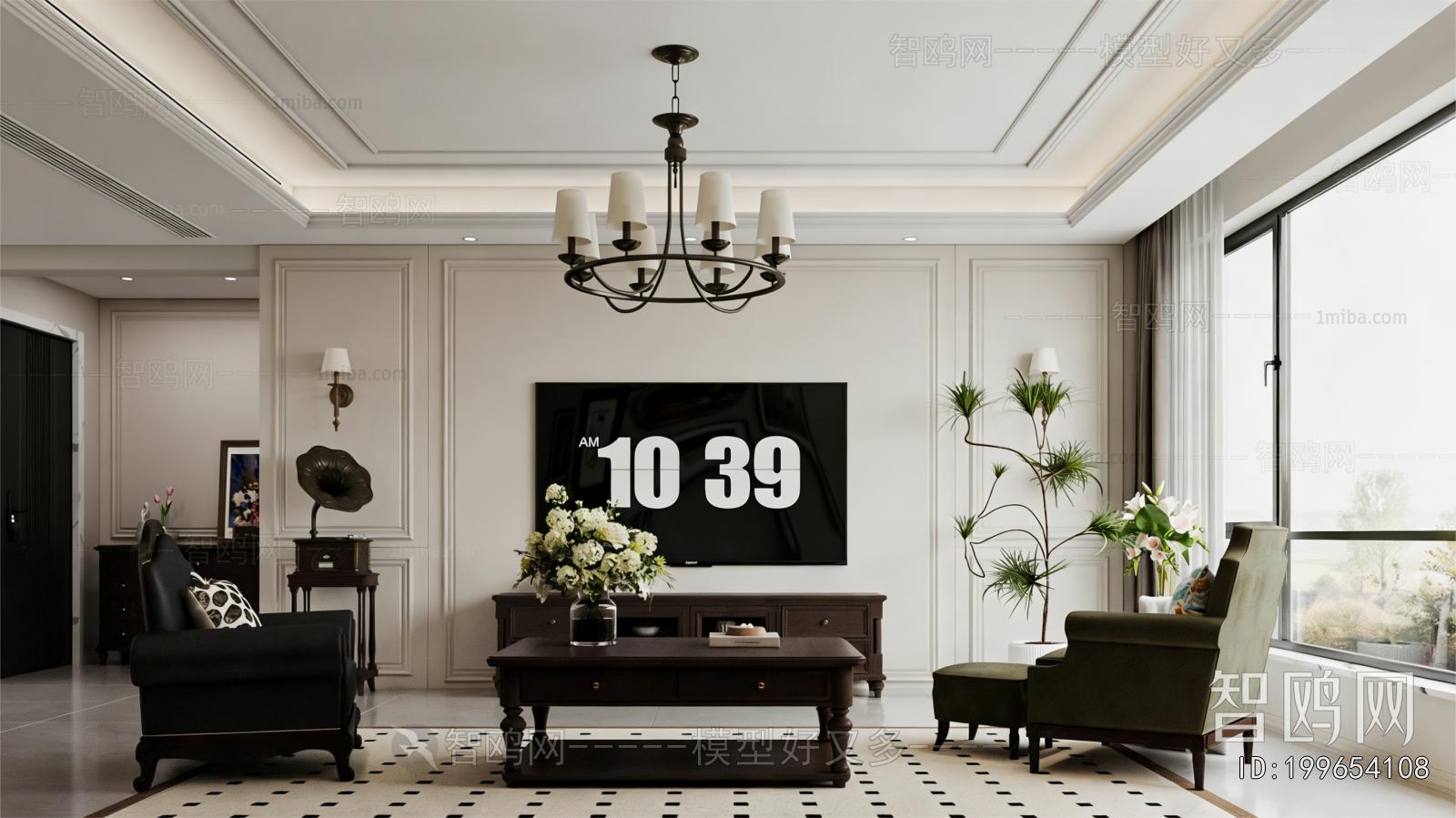French Style A Living Room