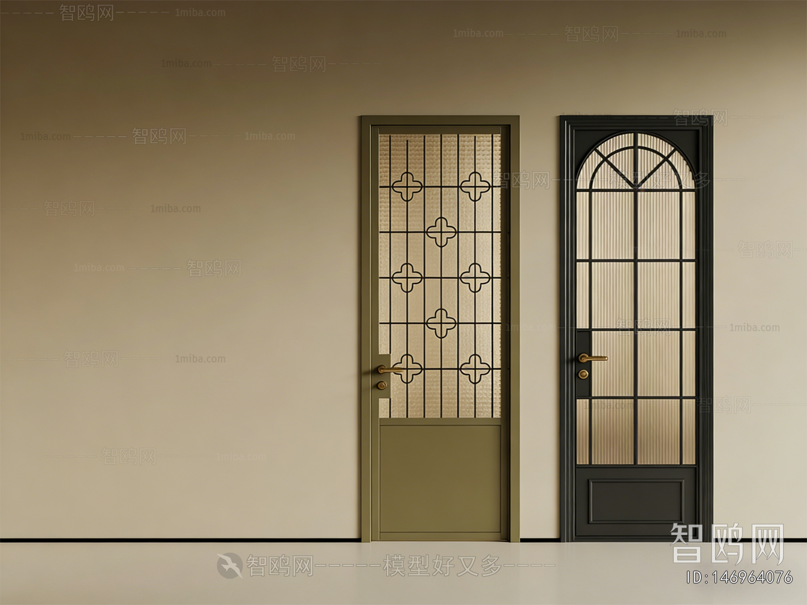 French Style Single Door