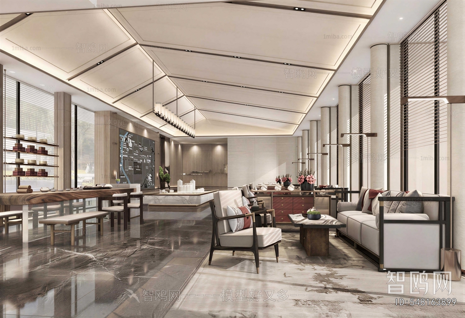 New Chinese Style Negotiation Area