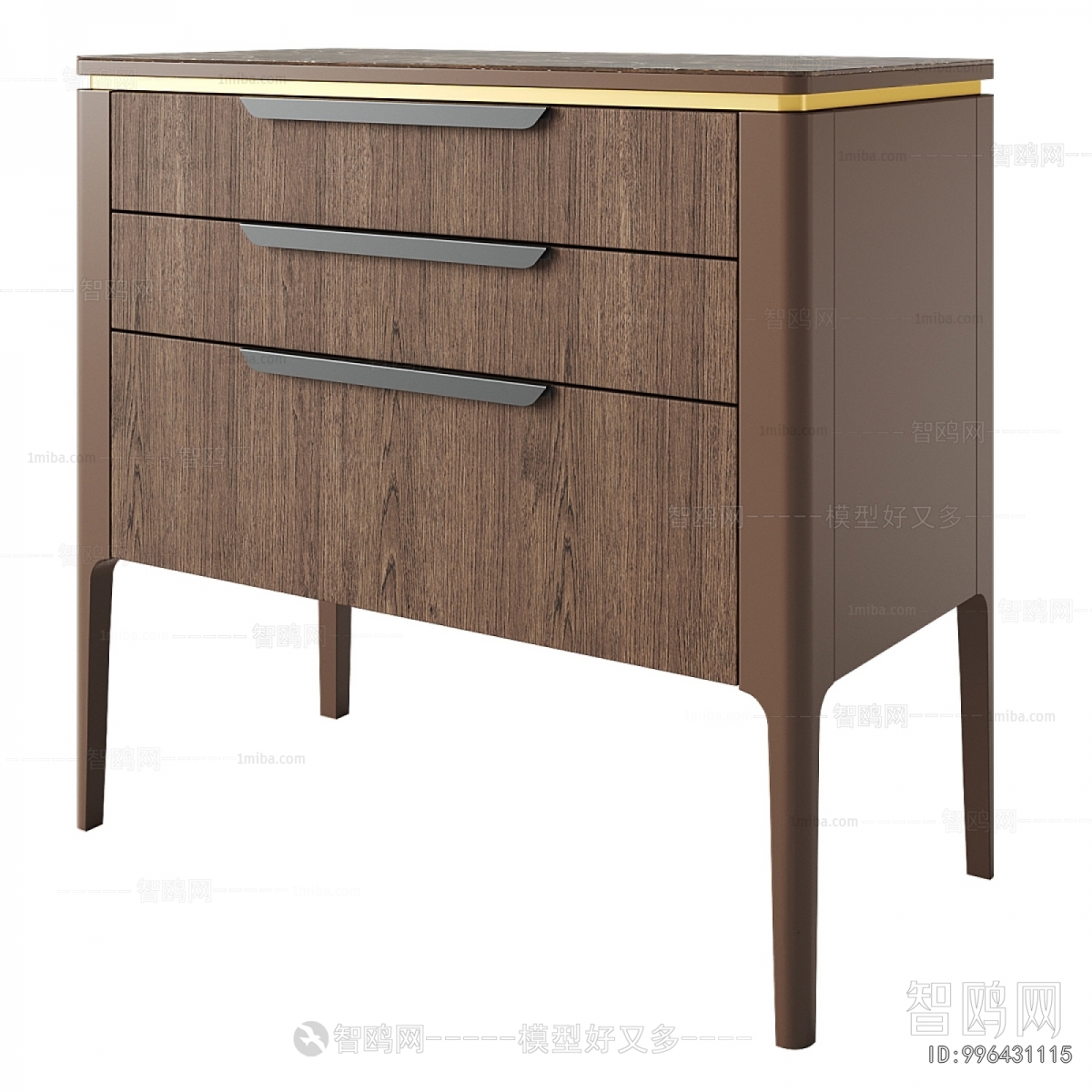 Nordic Style Bedside Cupboard