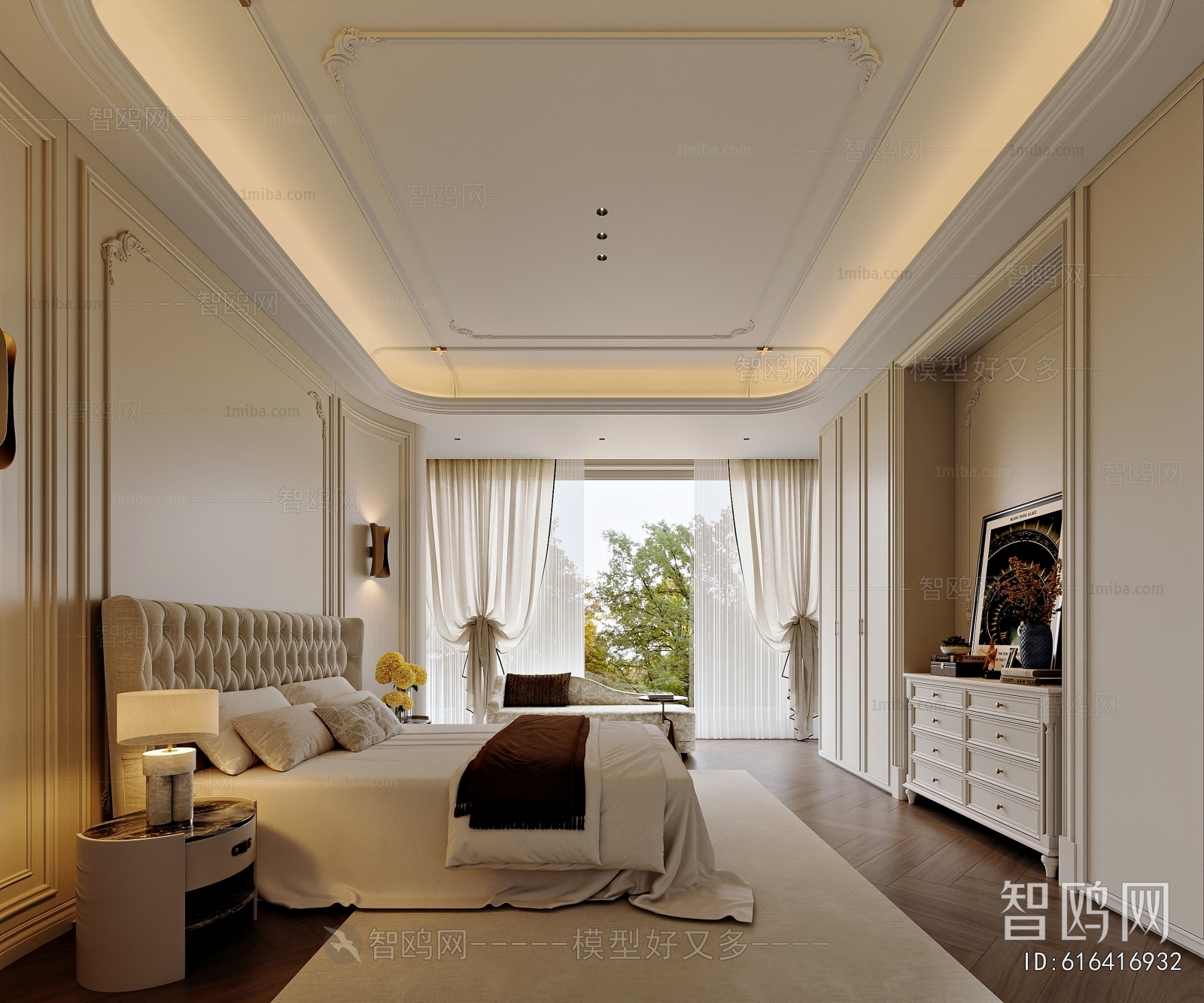French Style Bedroom