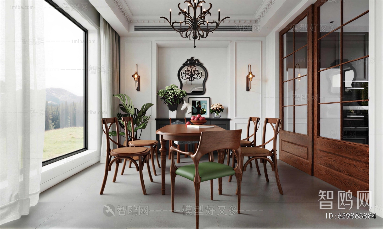 American Style Dining Room