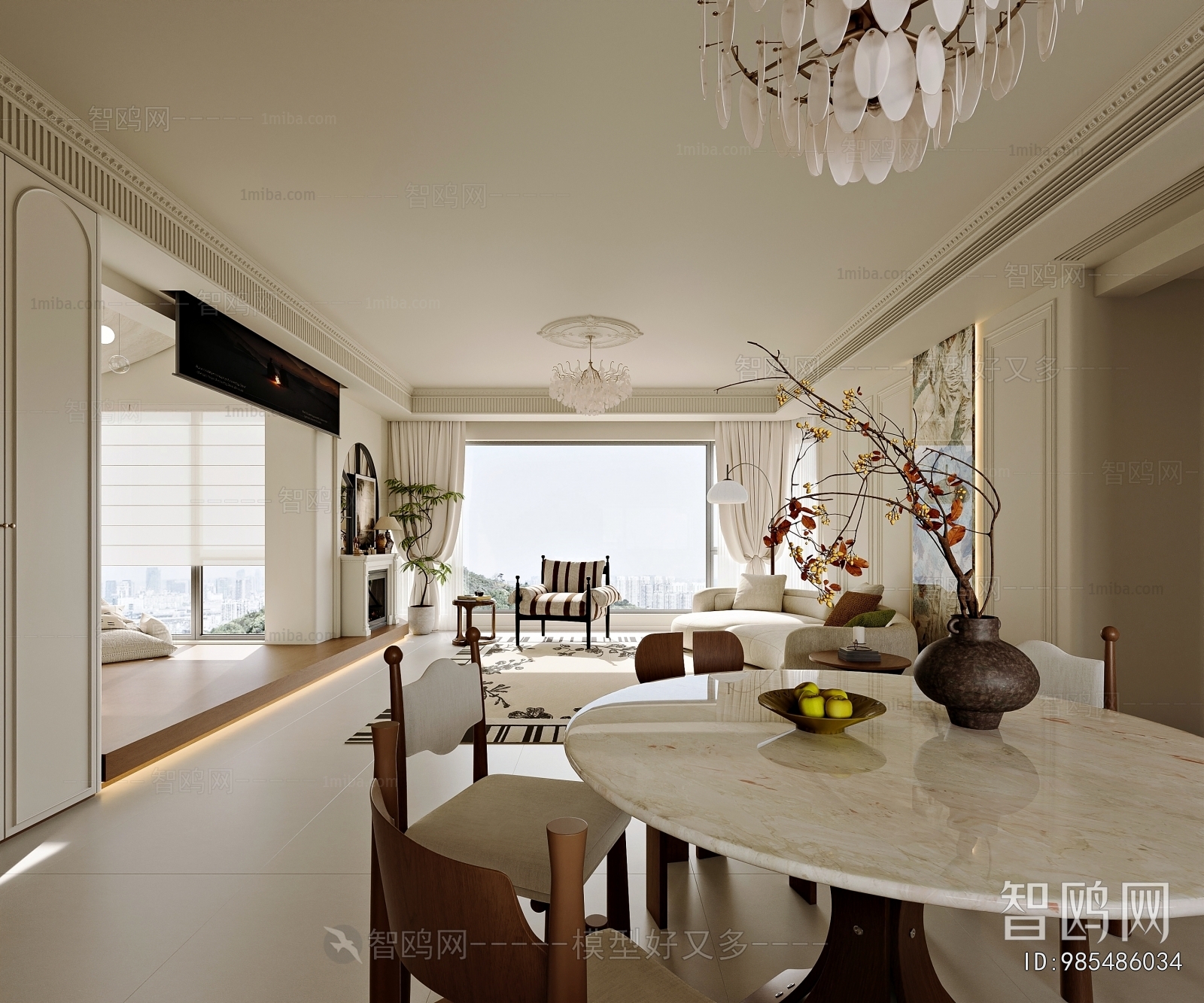 French Style Dining Room