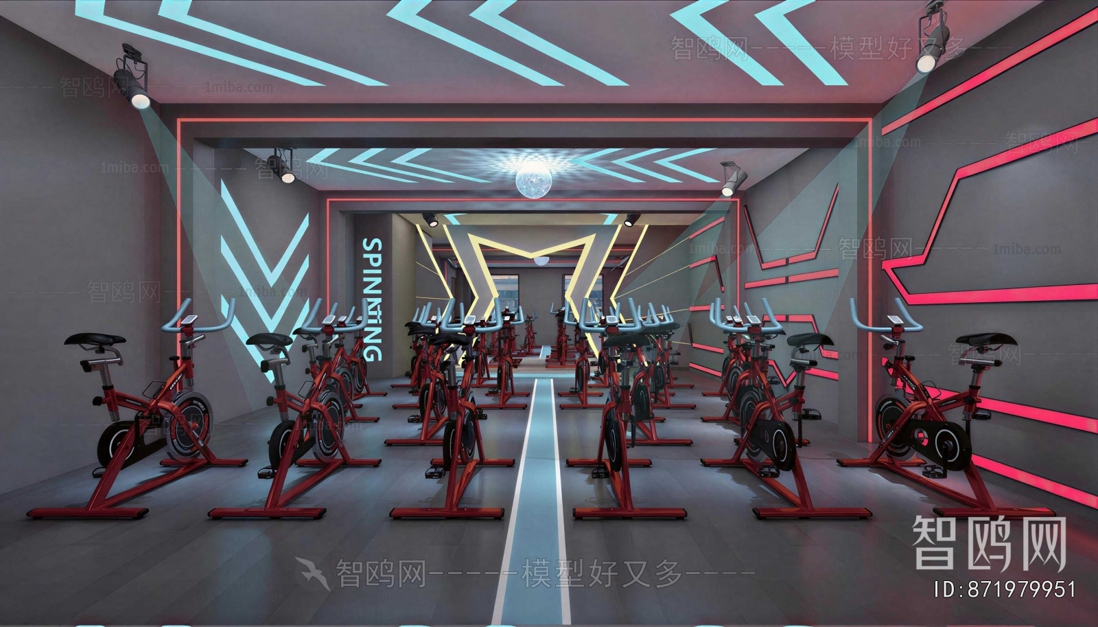 Industrial Style Gym