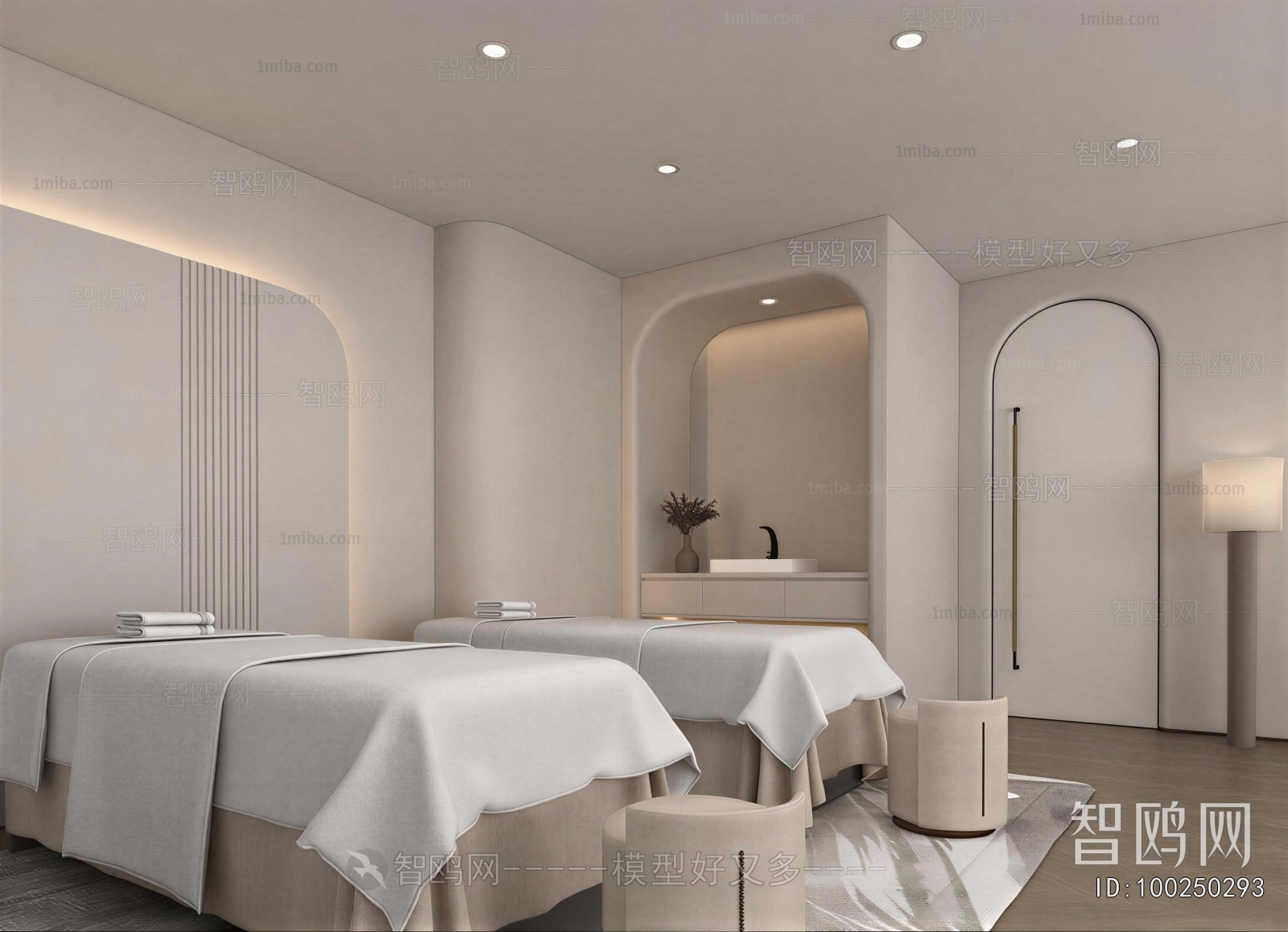 Wabi-sabi Style Beauty Salon