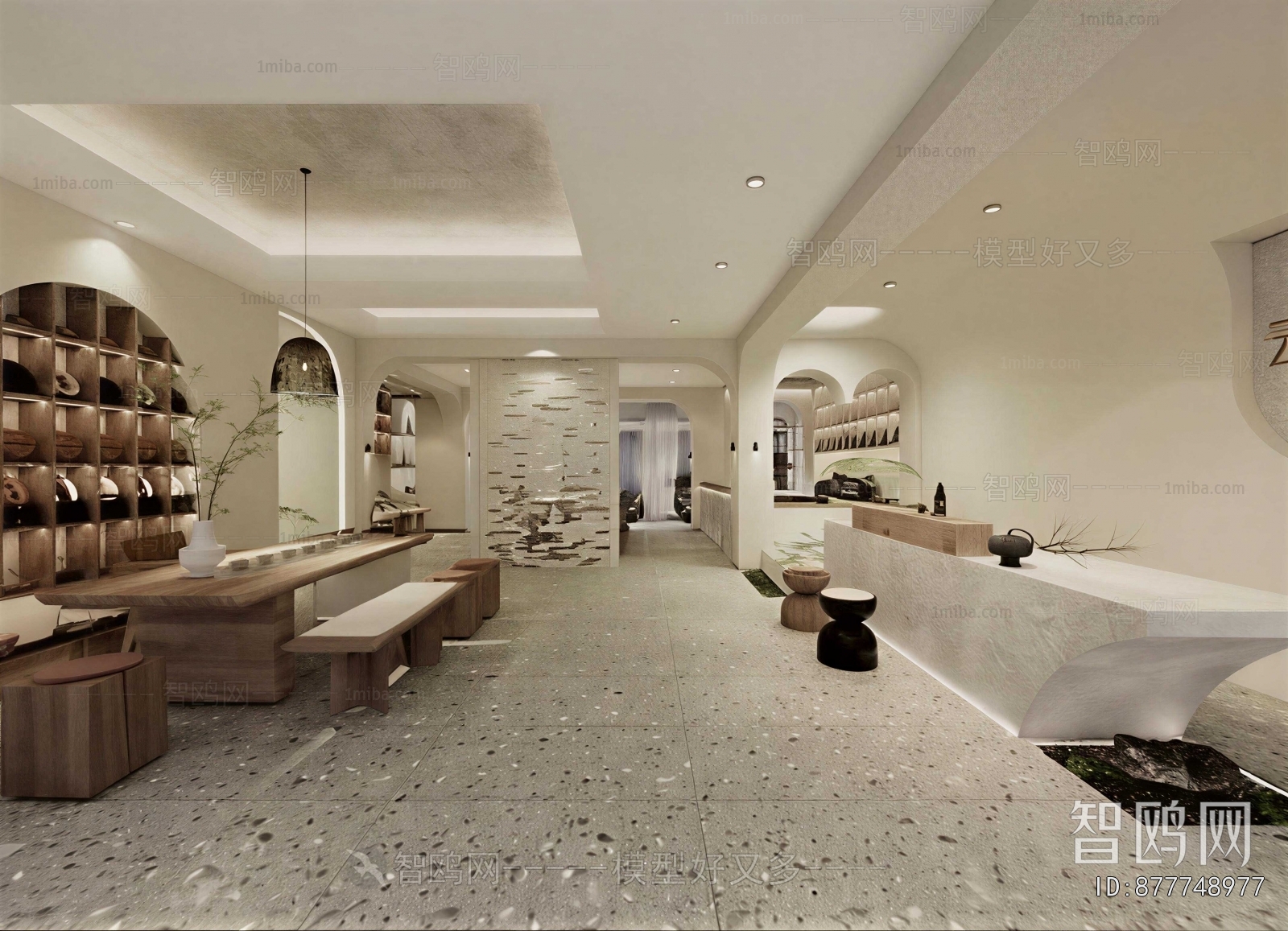 Wabi-sabi Style SPA Beauty