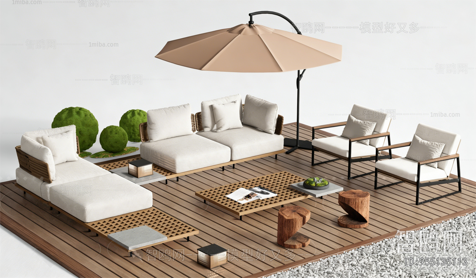 Modern Outdoor Sofa