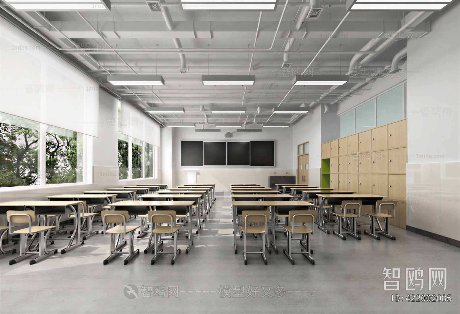 Modern School Classrooms